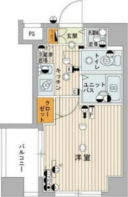スカイコート南砂町第２の間取り