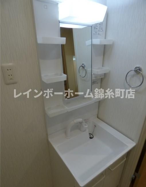 AJ八潮NorthⅠの独立洗面台