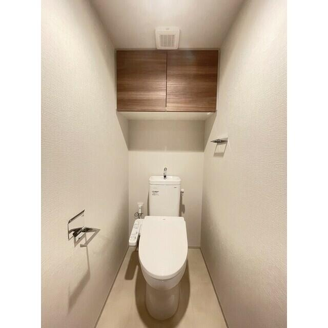 コンフォリア・リヴ品川西大井のトイレ|清潔感のあるトイレです