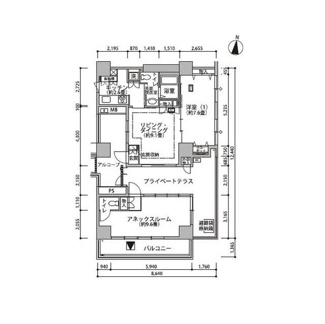 【間取り】 | 東雲キャナルコートCODAN19号棟