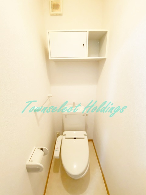 藤沢市辻堂新町３丁目のアパートのトイレ|清潔感のあるトイレです