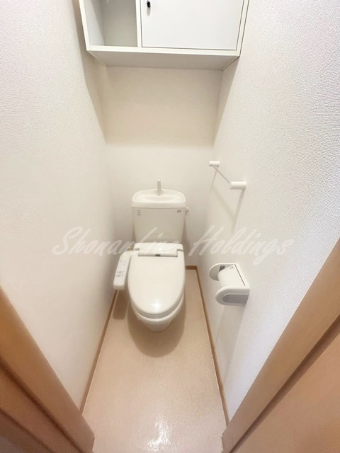 藤沢市辻堂新町３丁目のアパートのトイレ|清潔感のあるトイレです
