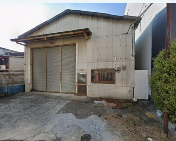 松原市別所　貸倉庫の外観