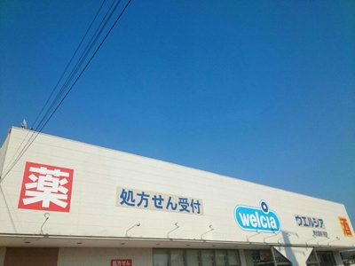 【周辺】 | パークサイド　ステージ | ウエルシア様まで560m