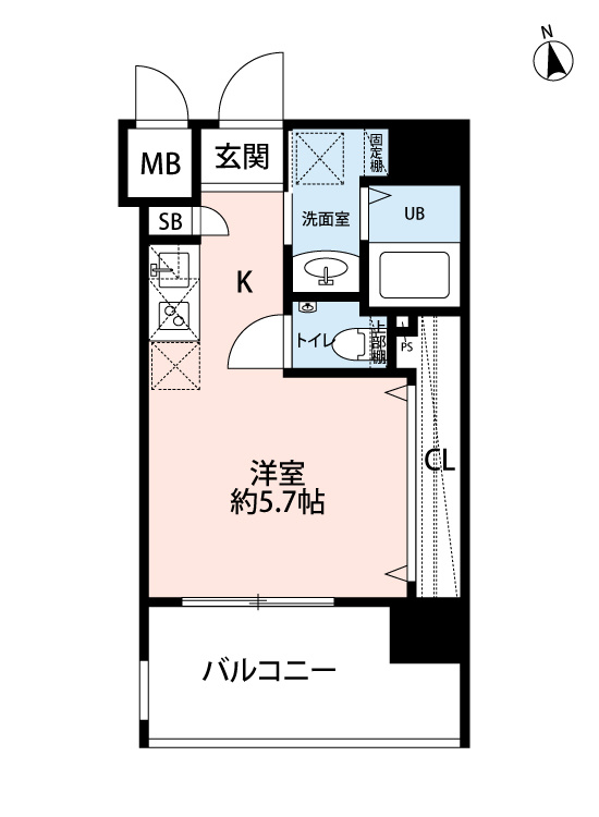 サヴォイレトワールセレステ　2階の間取り