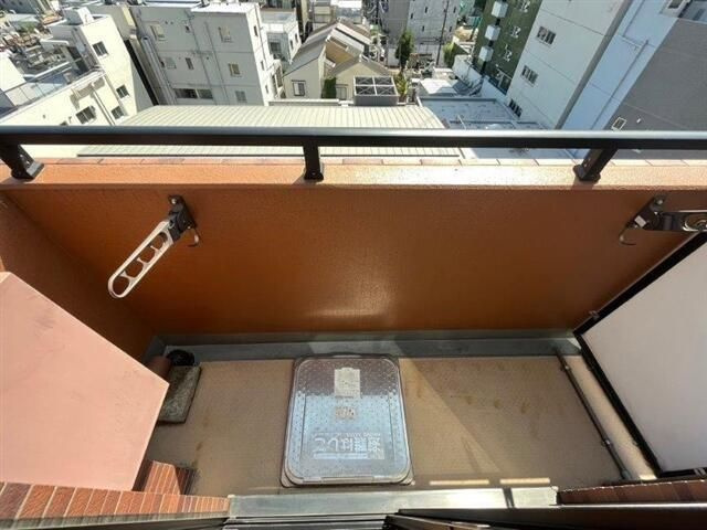 グランド・ガーラ西麻布のバルコニー