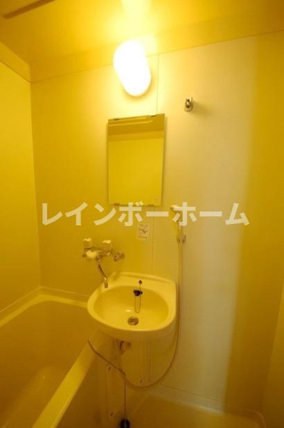 メイプル柳瀬川の洗面所