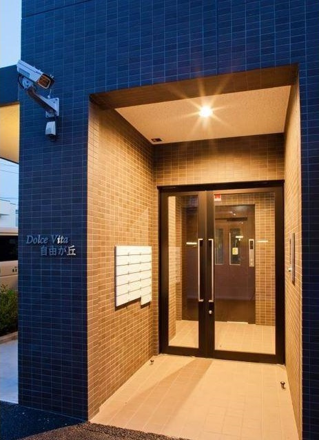目黒区自由が丘１丁目の賃貸マンションのエントランス