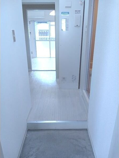 シャトー新樹の玄関