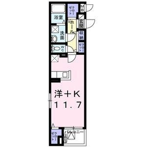 イーストブルー六番館の間取り