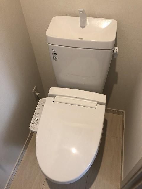 KASHIWANOHA　HYGGE のトイレ|コンパクトで使いやすいトイレです