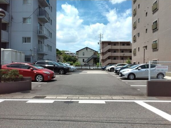 セブン仲田の駐車場