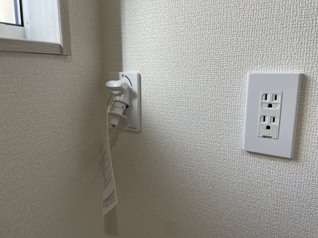 並木町3丁目戸建賃貸住宅のセキュリティ|洗濯機水栓でございます。