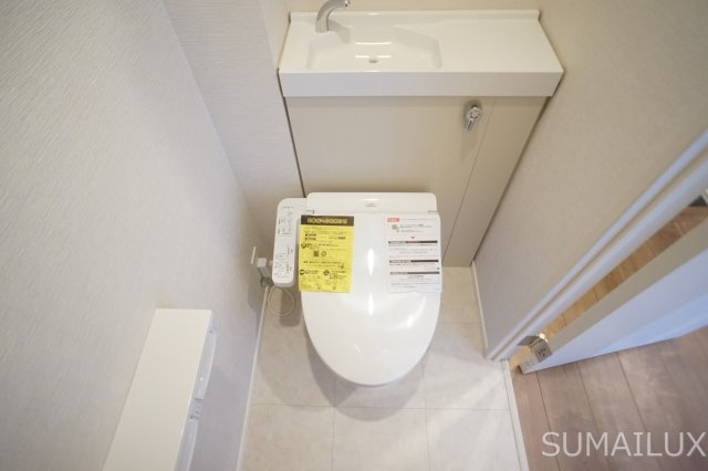 熊本市南区近見６丁目のアパートのトイレ