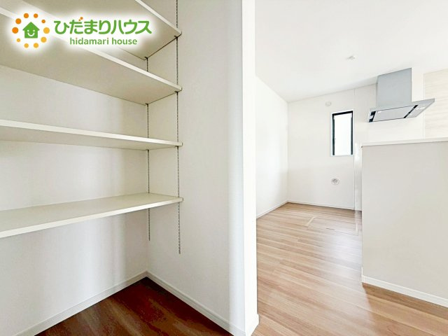 【収納】 | ひたちなか市市毛4期　新築戸建　1号棟 | 備え付け収納で、スッキリお片付け！