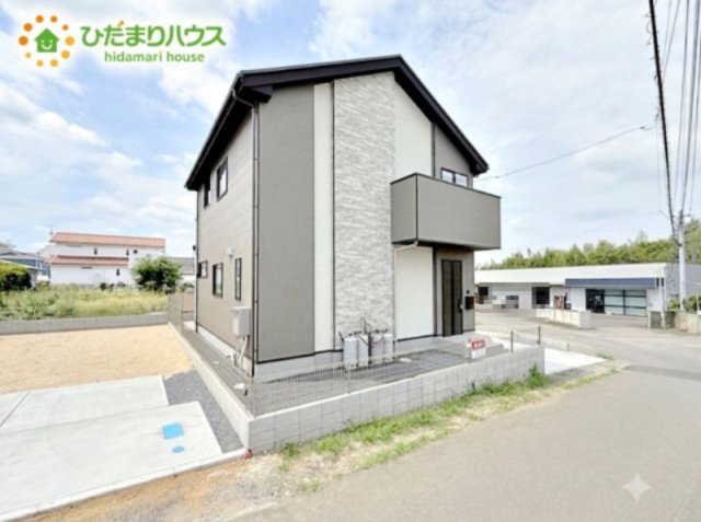 【外観】 | ひたちなか市市毛4期　新築戸建　1号棟 | 子育て家族にもおすすめ！お子さんの成長がもっと楽しみになる家！