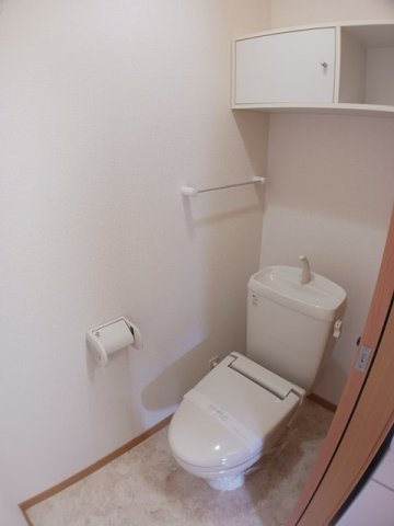 ソレイユ２番館のトイレ|トイレもきれいです