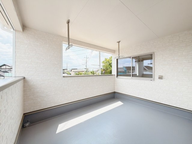 【バルコニー】 | 高崎市吉井町神保　新築住宅 | 同社施工例