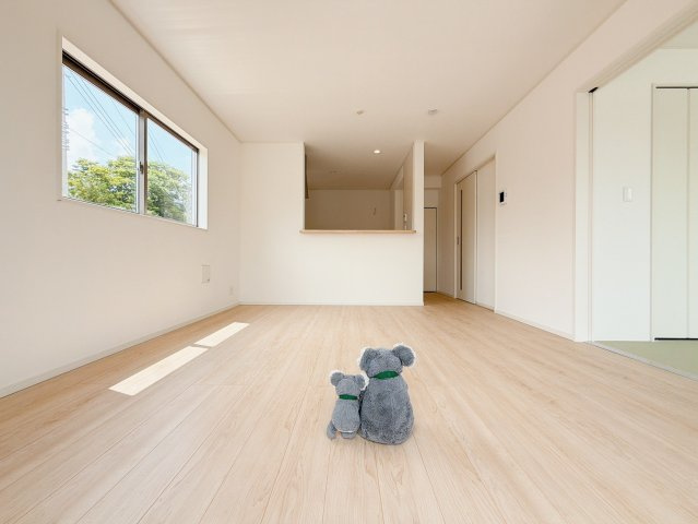 【居間・リビング】 | 高崎市吉井町神保　新築住宅 | 同社施工例