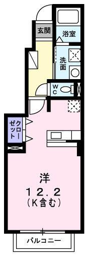 ルミエールⅠの間取り