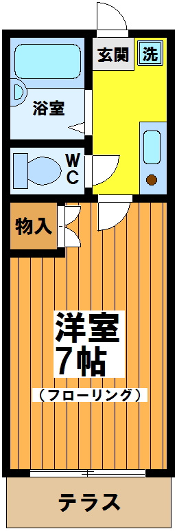 第二白亜館の間取り