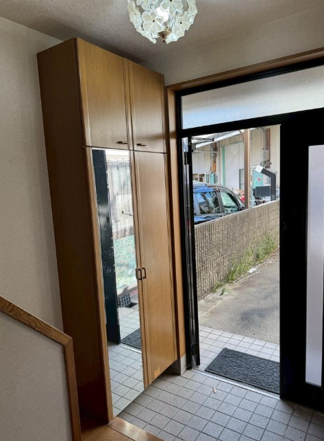鳥飼新町2丁目の玄関