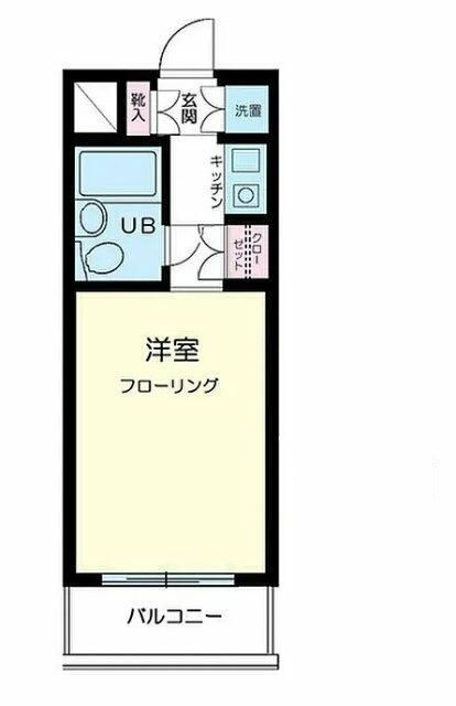 ルーブル新宿西落合の間取り|間取りです。