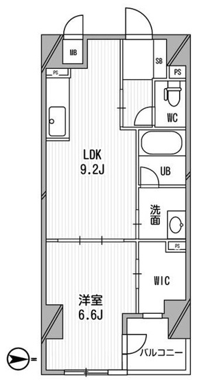 【間取り】 | アーデンタワー北堀江