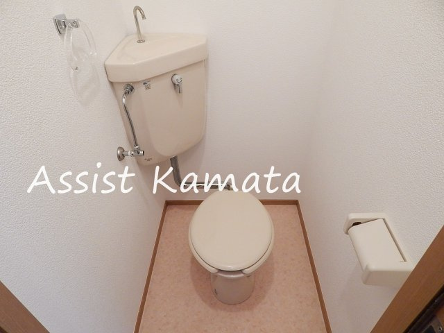 サン・コスモ・池上のトイレ|写真は同タイプの別号室です