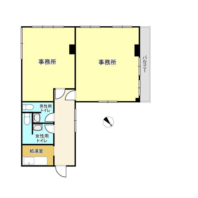 市ヶ谷見附ハイムの間取り