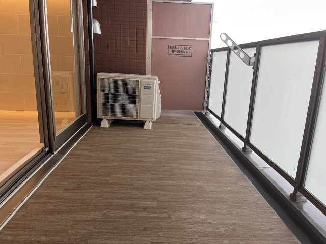 プレジオ森之宮のバルコニー