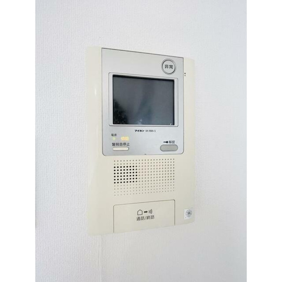 【セキュリティ】 | プラムガーデン関根 | モニター付きインターホンで防犯面も安心です！