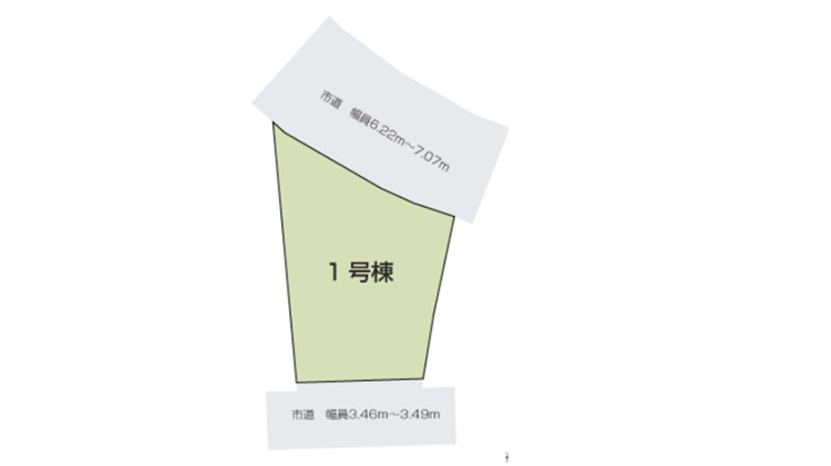 原島　区画図