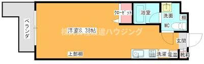 クオリア吹田の間取り