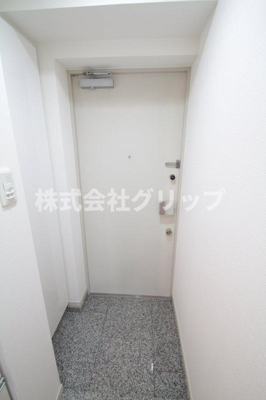 グリフィン横浜・ベイグランデ壱番館の玄関