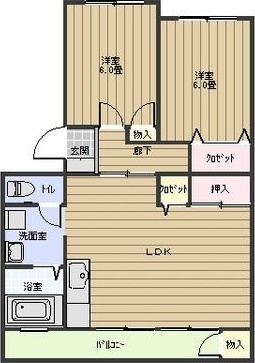 第1青峰ビルの間取り