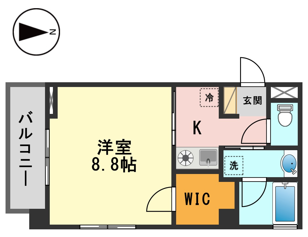 レガート東小岩の間取り