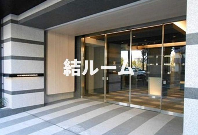 豊島区池袋１丁目の賃貸マンションのエントランス