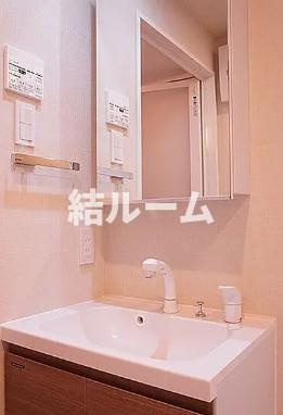 豊島区池袋１丁目の賃貸マンションの洗面所