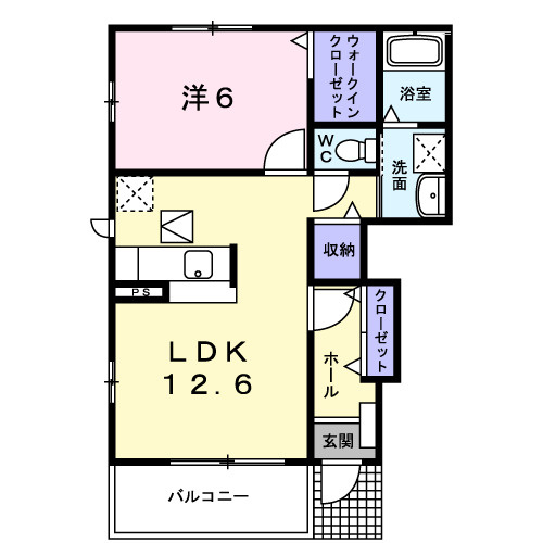 【仲介手数料：50％OFF】対象物件！の間取り