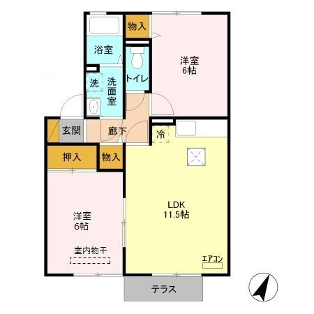 パークハイムの間取り