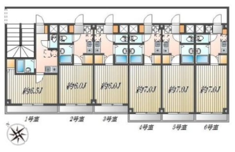 ふじみ野市西１丁目の賃貸マンションの間取り
