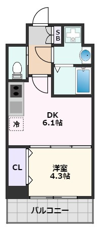 【間取り】 | RIDGEガーデン江坂Ⅰ