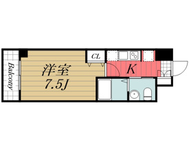 【間取り】 | DOビル花崎町　3