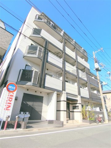 B CITY APARTMENT TOKYO SOUTH(ビーシティアパートメントトーキョーサウスの外観|外観　2015年3月築　RC鉄筋コンクリート造地上5階建て1K～1LDK総戸数62戸の分譲賃貸マンション　東京都大田区大森東5丁目　オートロック宅配BOXゴミ捨て場付