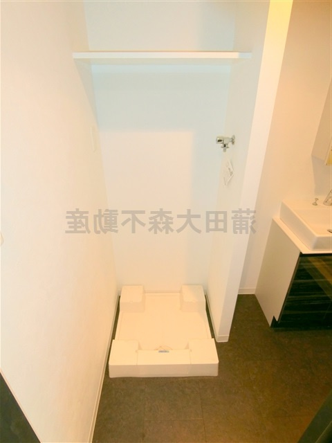 B CITY APARTMENT TOKYO SOUTH(ビーシティアパートメントトーキョーサウスの設備|洗濯機置き場