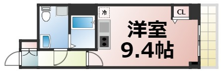 【間取り】 | ドゥーエ玉造　仲介手数料無料