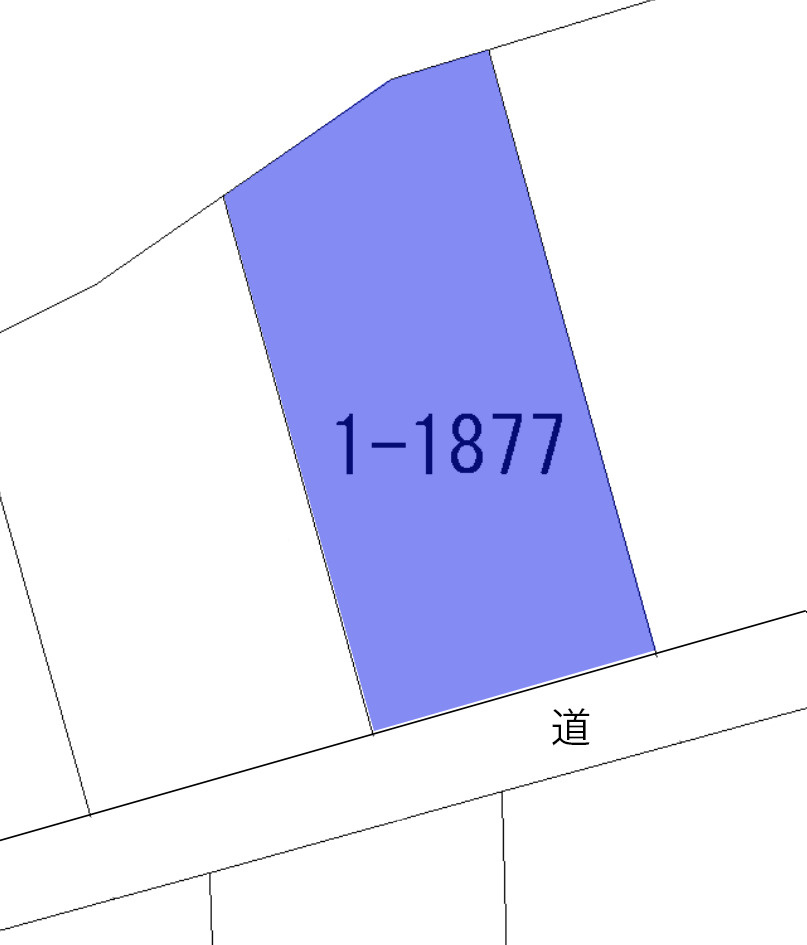 羽鳥湖平和郷別荘地⑭の土地図