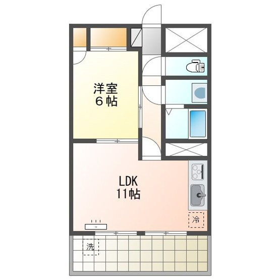 【間取り】 | シャトレ北山