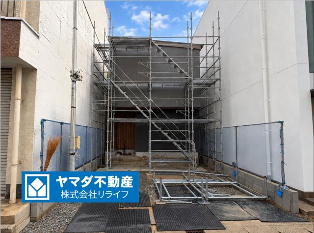 新築戸建　岐阜市高森町Ⅱ　全1区画分譲の外観|「現地（2026年9月28日）撮影」　
■外観写真　
■ヤマダ不動産　株式会社リライフ　